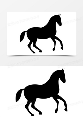 漂亮的黑马图片头像