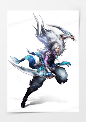 游戏人物美男子帅哥