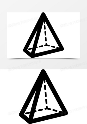 金字塔图标图片素材