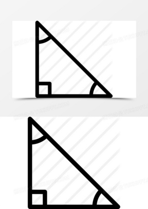 直角三角形图案设计图片