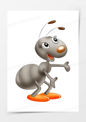 卡通小蚂蚁