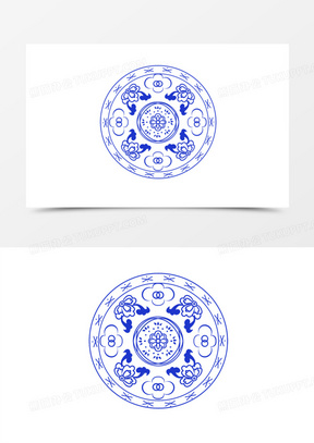 中国风花纹素材psd_中国风花纹图案素材下载_熊猫办公