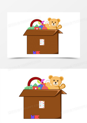 各种玩具卡通图片可爱_卡通玩具矢量图高清图片下载_熊猫办公
