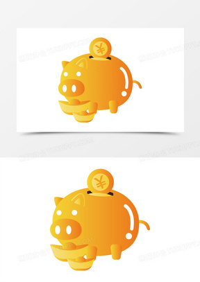 一堆零钱图片搞笑卡通素材下载_熊猫办公