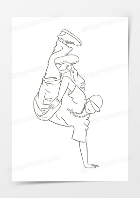 画人物对话框黑线条141结婚人物线条创意装饰元素301黑色简约线条肌肉