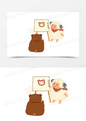 卡通你画我猜图画大全可爱