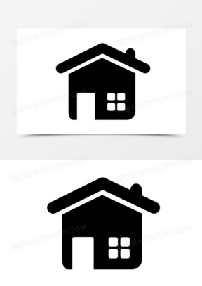 墨迹丛林小房子