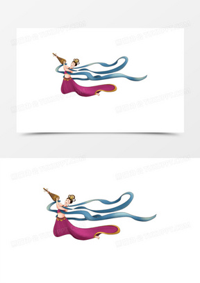 敦煌飞天图片大全仙女雕像高清