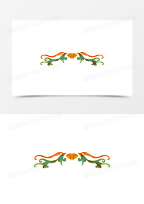 敦煌祥云纹样装饰元素