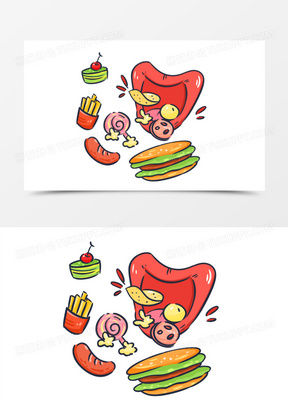 微信馋的表情包可爱