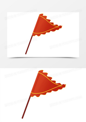 旗帜图片简笔画