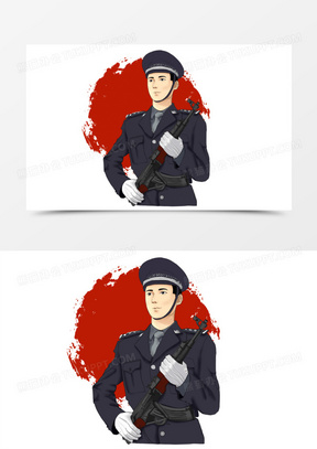 正确军姿图片大全高清