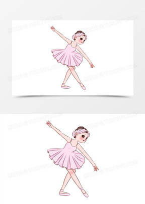 舞女图片唯美头像大全_跳舞女图片头像卡通可爱下载_熊猫办公