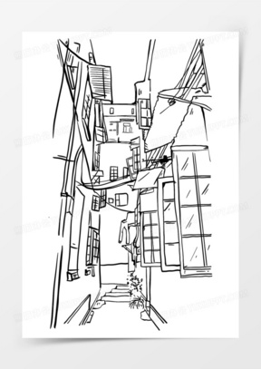 速写画图片大全简单