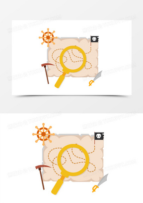 卡通寻宝图片大全可爱版