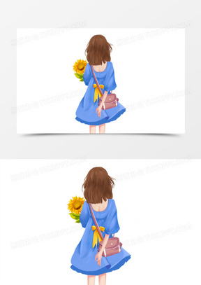 少女背影图片唯美微信头像