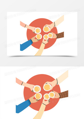 碰酒杯图片唯美图片高清