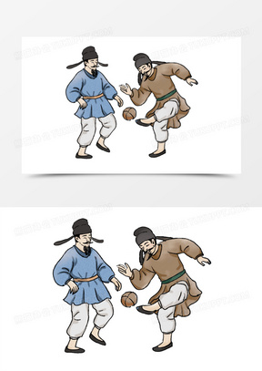 古代足球蹴鞠图片高清