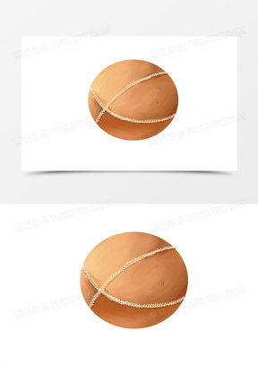 手绘插画风蹴鞠球元素