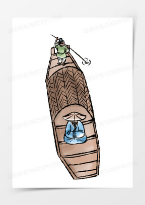 江南乌篷船图片古风唯美