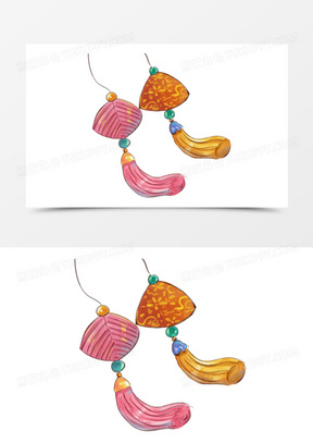 古代香囊图片卡通可爱