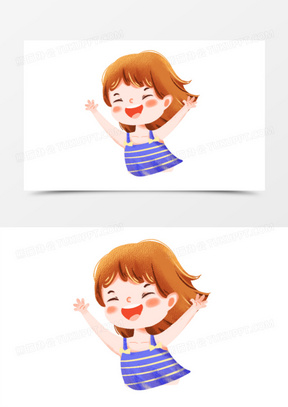 保持乐观心态图片卡通