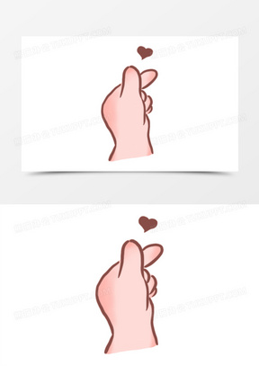 手比心图片唯美高清