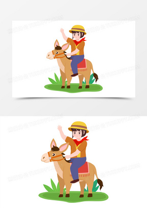 卡通搞怪驴头图片