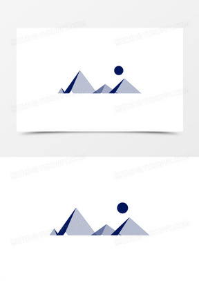 国风山水插画素材高清