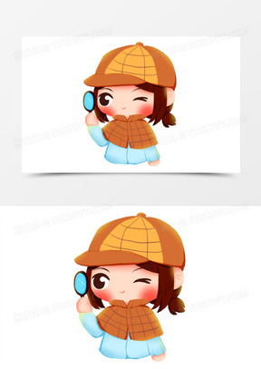 大侦探图片卡通头像