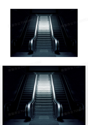 自动扶梯图片素材