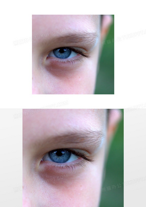 蓝色眼睛图片素材