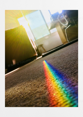 彩虹光图片素材