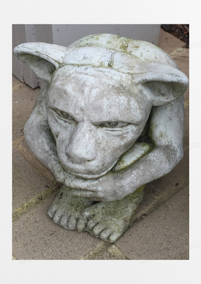 恶魔 石像鬼 雕像