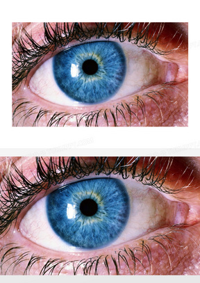 蓝色眼睛图片素材