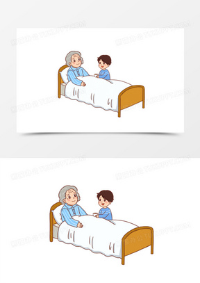 生病住院图片卡通高清