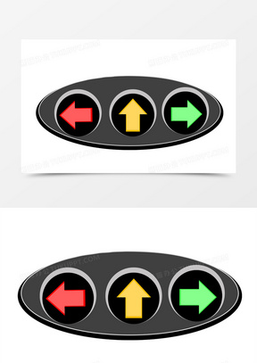 红灯卡通图片素材