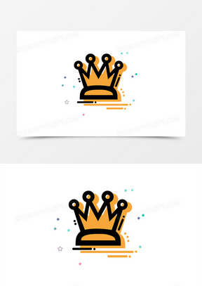 卡通王冠图片素材