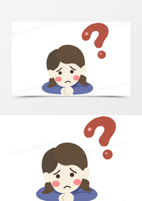 疑惑的小人1572手绘3d3d图片 疑问400疑问74519卡通手绘卡通小