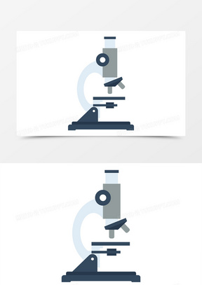 显微镜卡通图片素材