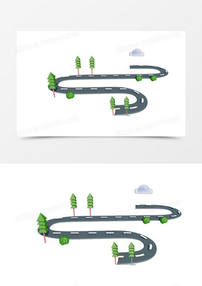 卡通手绘建模 2.5地面