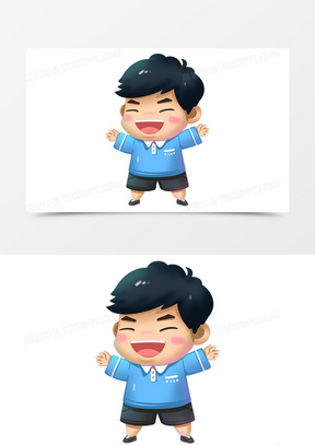 立体卡通人物图片素材