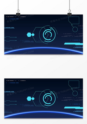 科技图形大气互联网科技背景