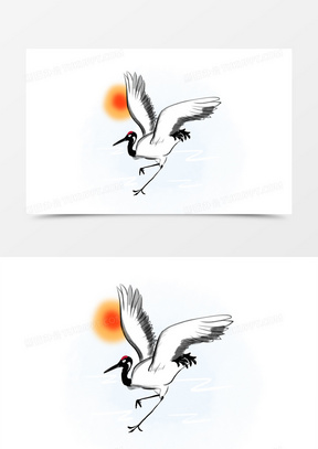 水墨线图片素材