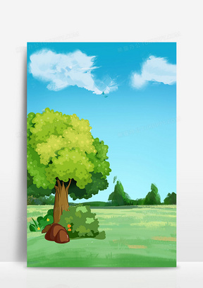 春天草地素材_春天草地图片_春天草地素材图片下载_熊猫办公