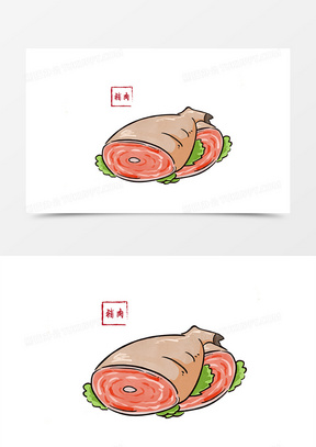 猪肉卡通图片素材