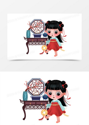 古风花瓶图片素材