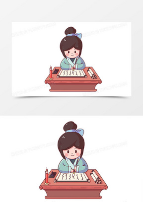 寒假培训古装练字人物元素2387卡通人物102卡通人物172卡通人物110