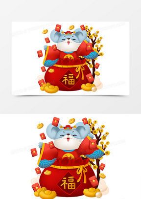 福袋素材 福袋图片 福袋免费模板下载 熊猫办公