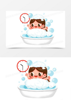 学生假期生活时间表晚上10点洗澡